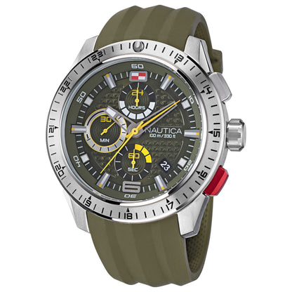 Front view of Nautica NST Men's Quartz Watch NAPNSF110