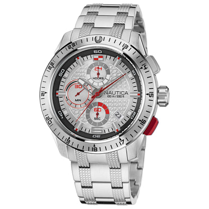 Front view of Nautica NST Men's Quartz Watch NAPNSF113