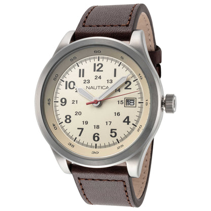 Front view of Nautica Cruise Men's Quartz Watch NAPNTI804