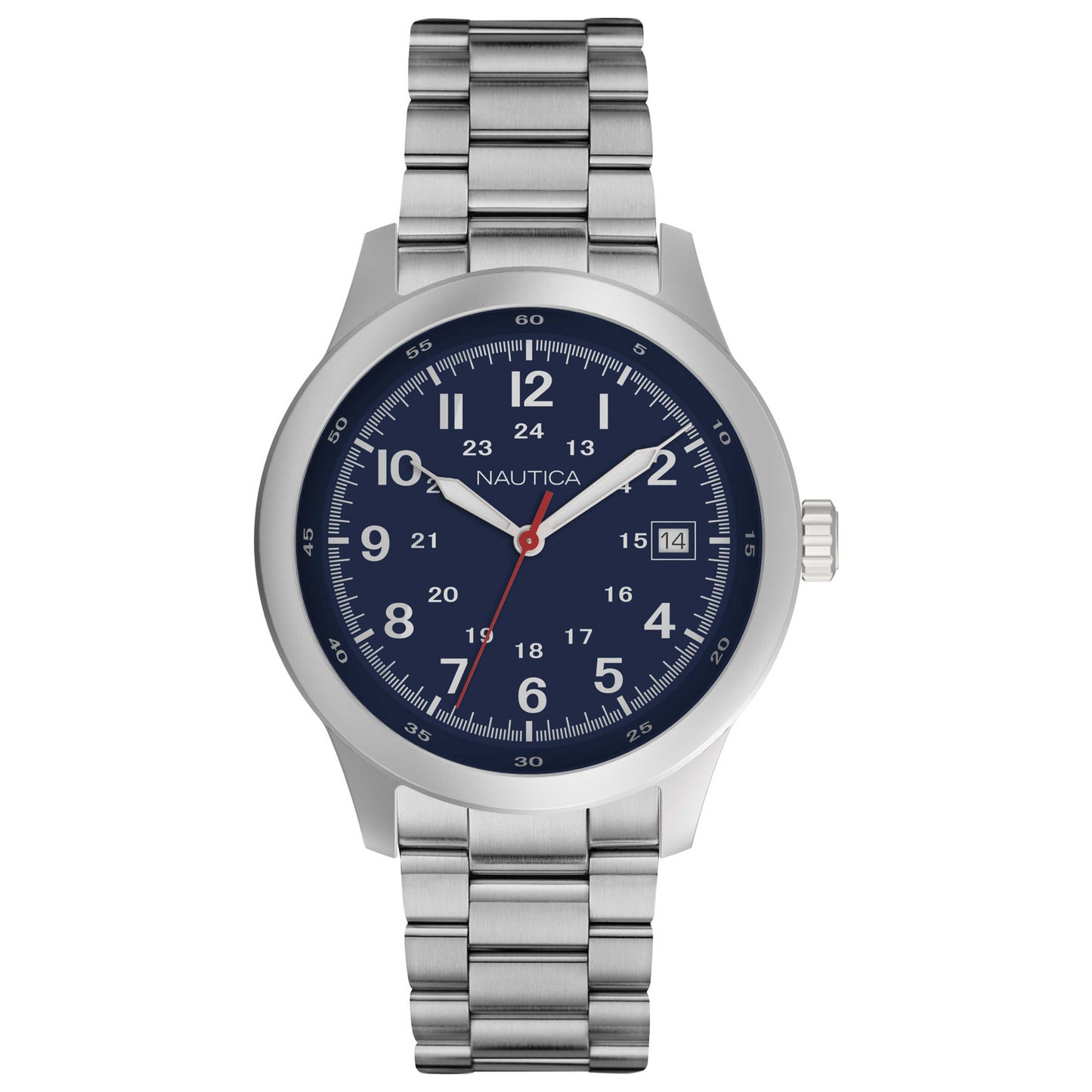 Front view of Nautica Cruise Men's Quartz Watch NAPNTI805