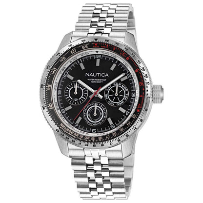 Front view of Nautica Pier 39 Men's Quartz Watch NAPP39S26