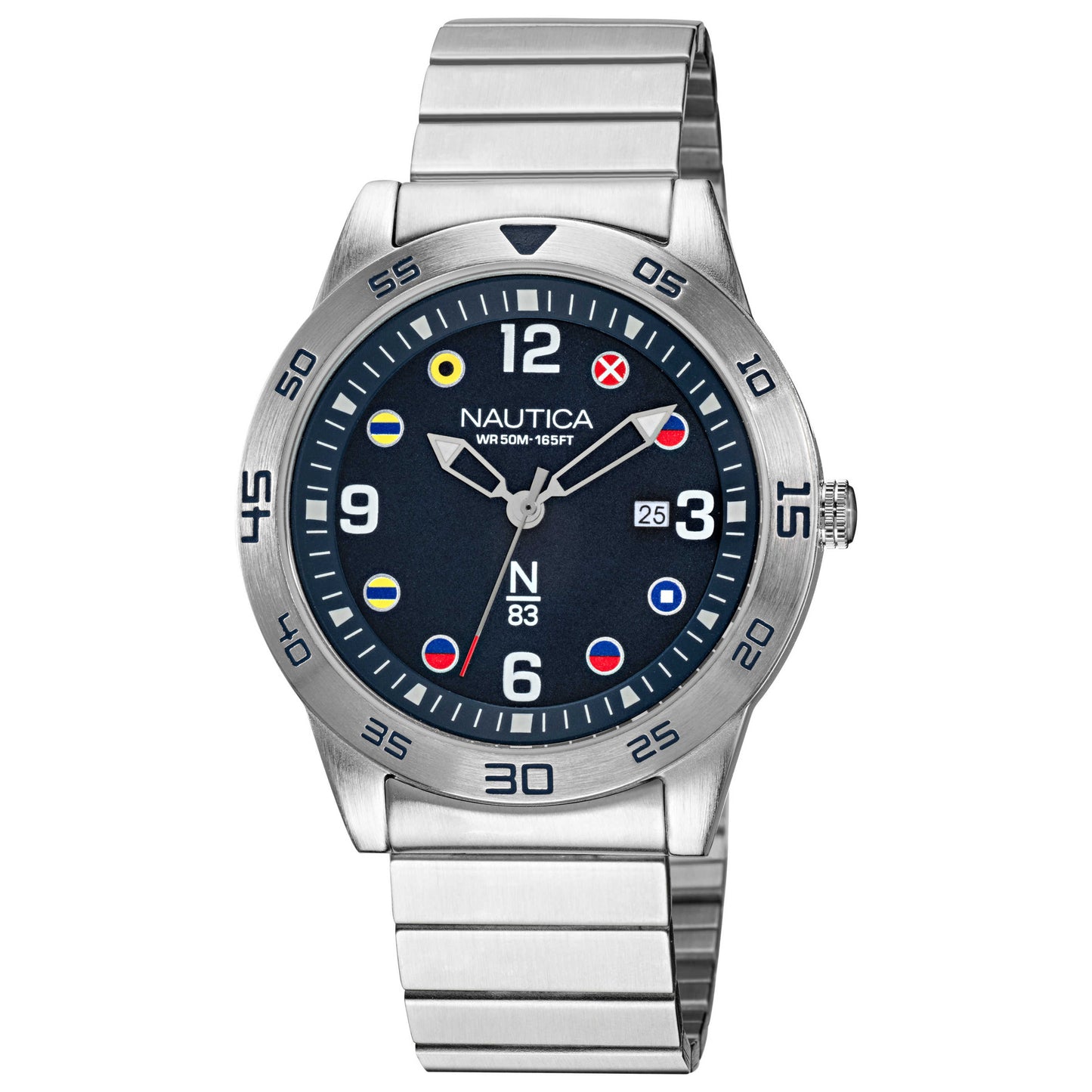 Front view of Nautica Puerto Ayora Men's Quartz Watch NAPPAS101