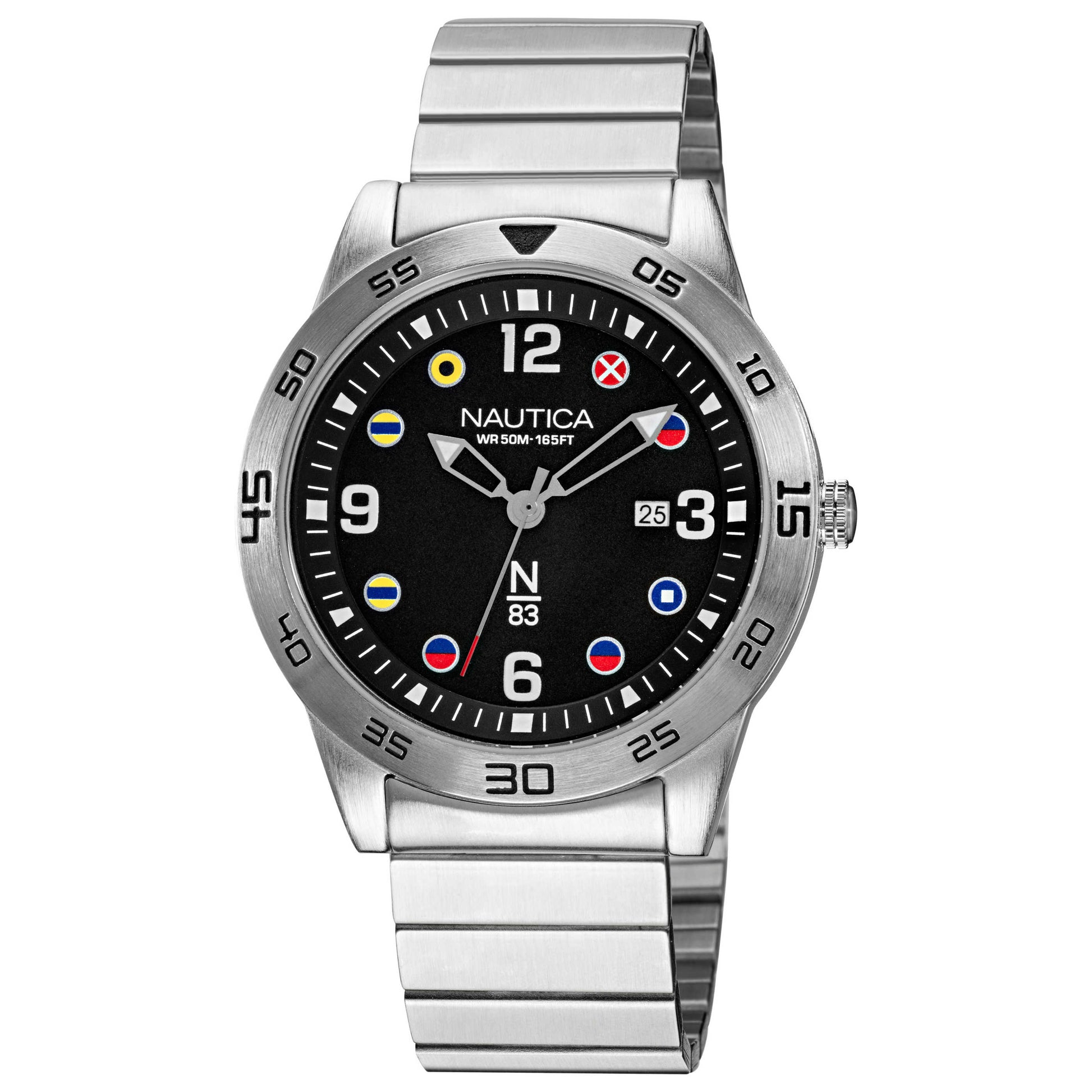 Front view of Nautica Puerto Ayora Men's Quartz Watch NAPPAS102