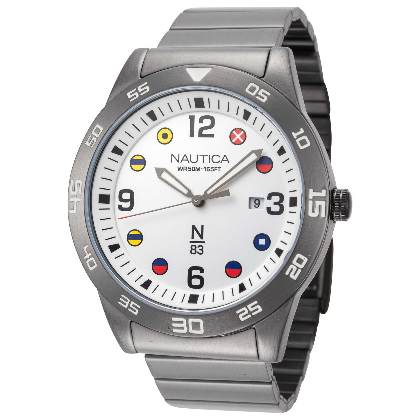 Front view of Nautica Puerto Ayora Men's Quartz Watch NAPPAS103