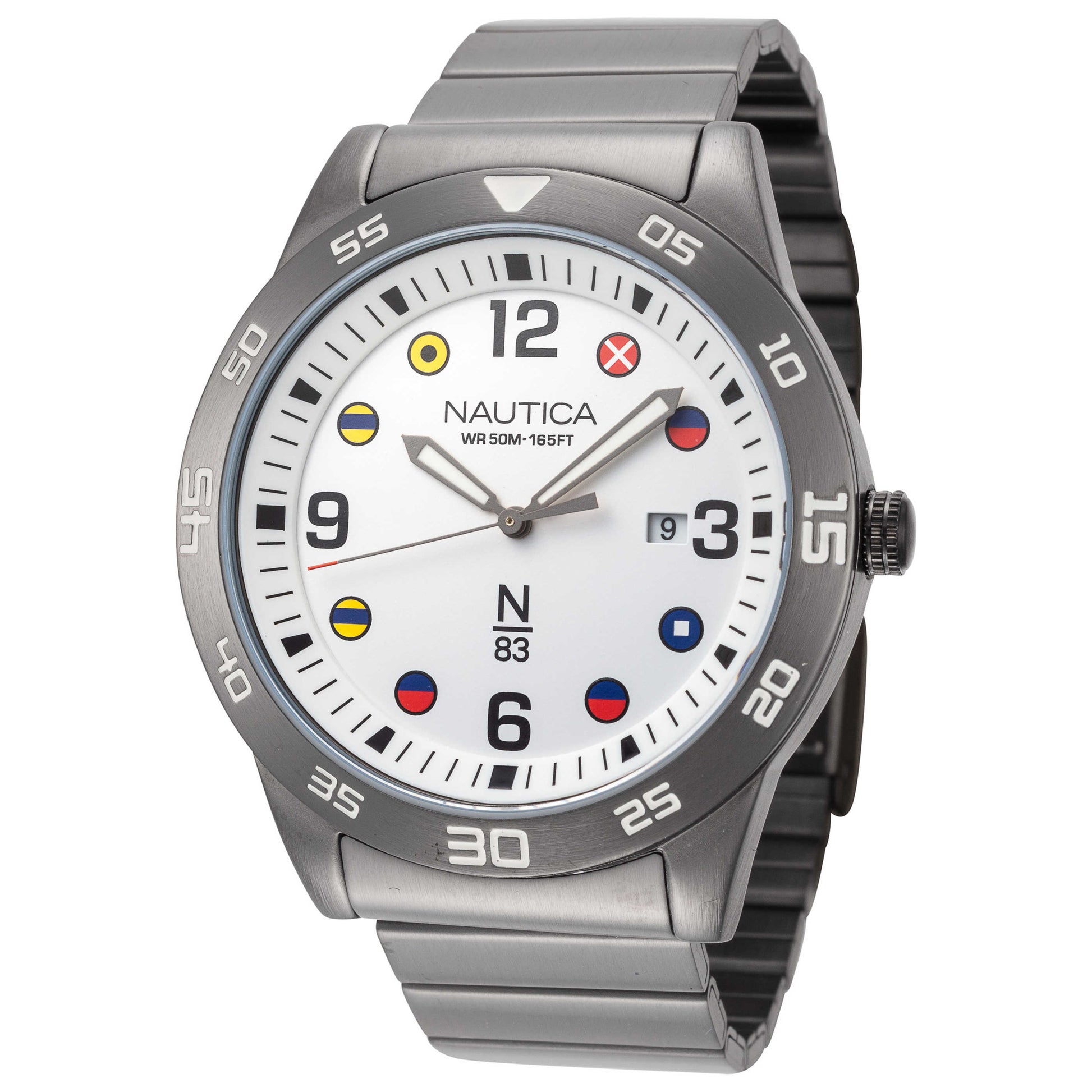 Front view of Nautica Puerto Ayora Men's Quartz Watch NAPPAS103