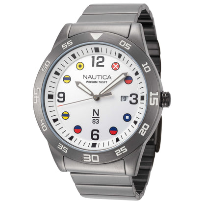 Front view of Nautica Puerto Ayora Men's Quartz Watch NAPPAS103