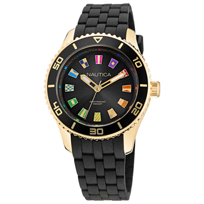 Front view of Nautica Pacific Beach Women's Quartz Watch NAPPBF043
