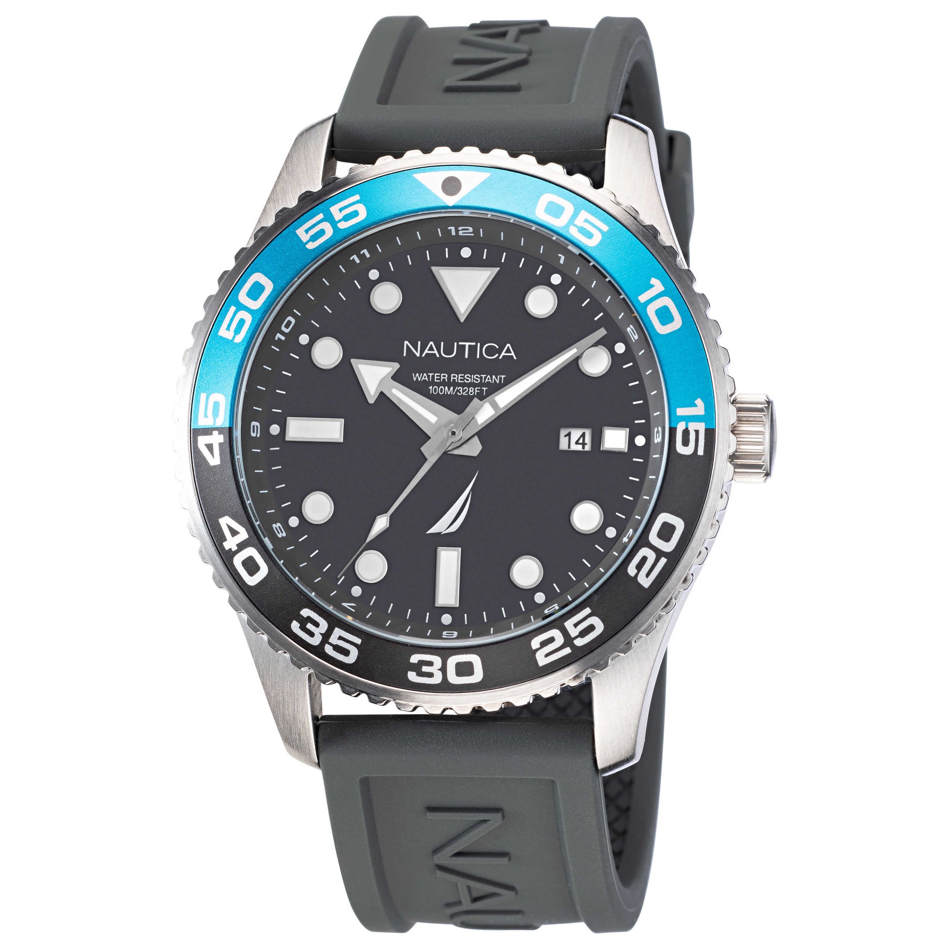 Front view of Nautica Pacific Beach Men's Quartz Watch NAPPBF142