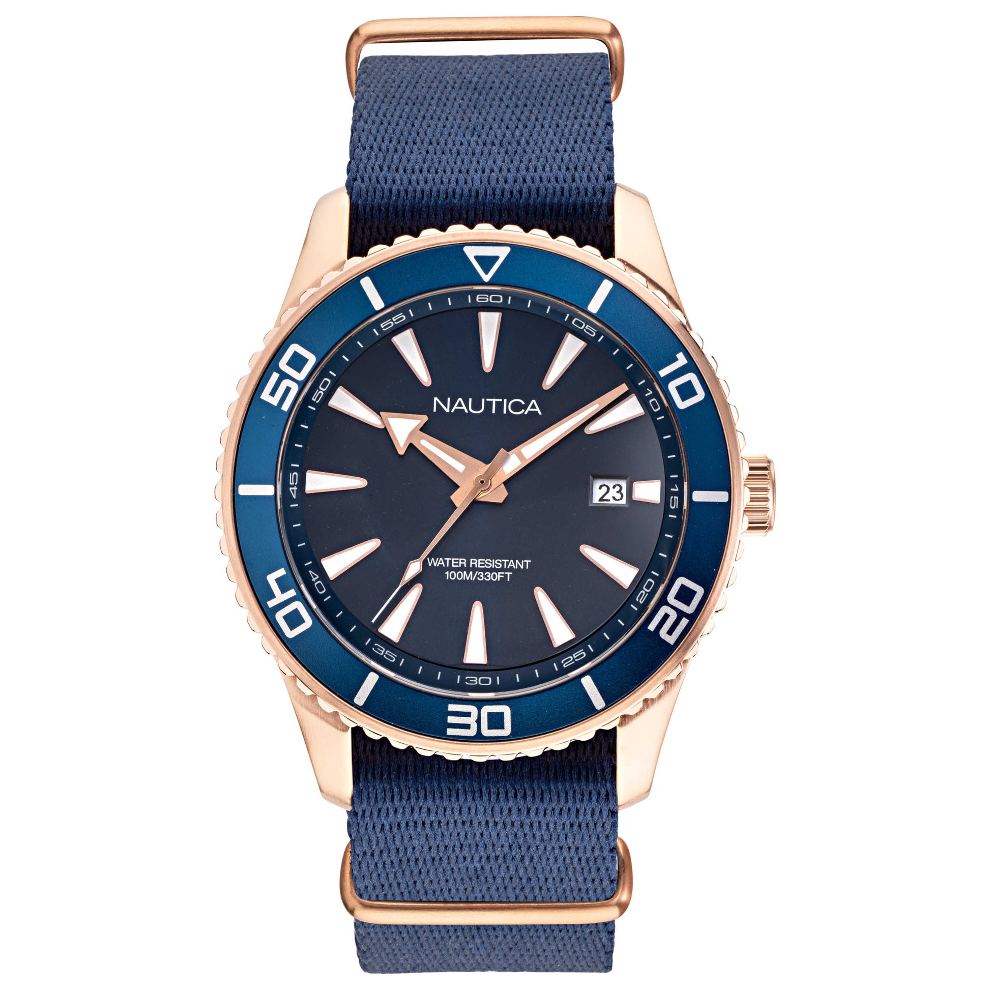 Front view of Nautica Pacific Beach Men's Quartz Watch NAPPBF907