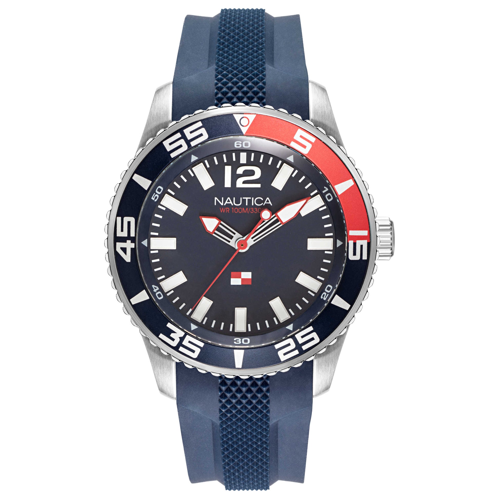 Front view of Nautica Pacific Beach Men's Quartz Watch NAPPBP901
