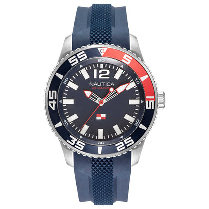 Front view of Nautica Pacific Beach Men's Quartz Watch NAPPBP901