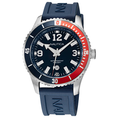 Front view of Nautica Pacific Beach Men's Quartz Watch NAPPBS164