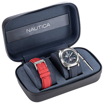 Back view of Nautica Park Gate Men's Quartz Watch NAPPGP901