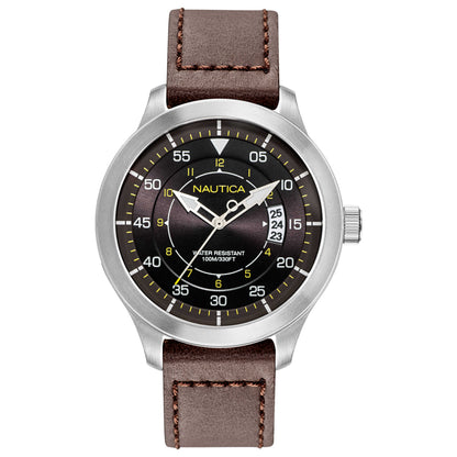 Front view of Nautica Point Loma Men's Quartz Watch NAPPLP903