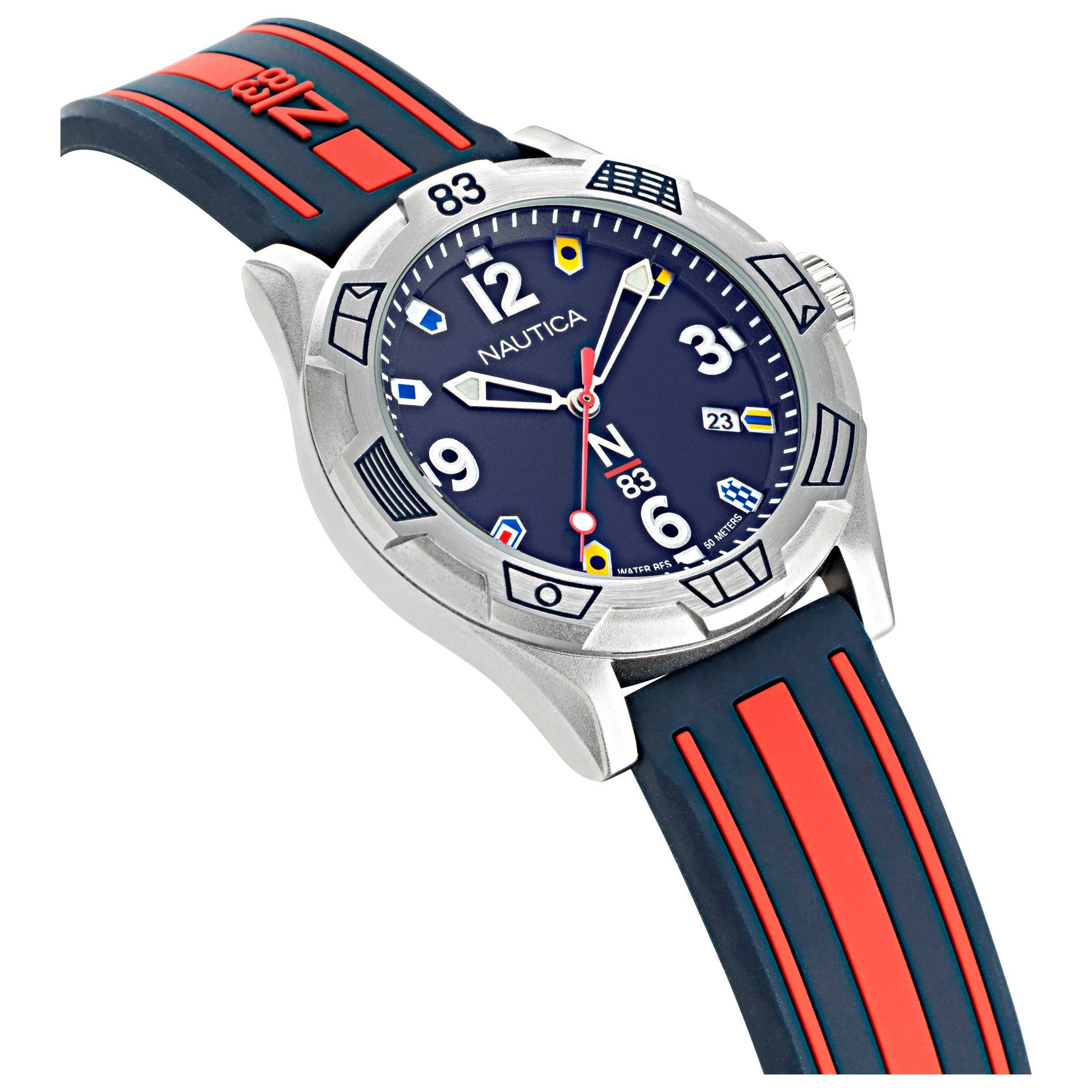 Left view of Nautica Polignano Men's Quartz Watch NAPPOF910
