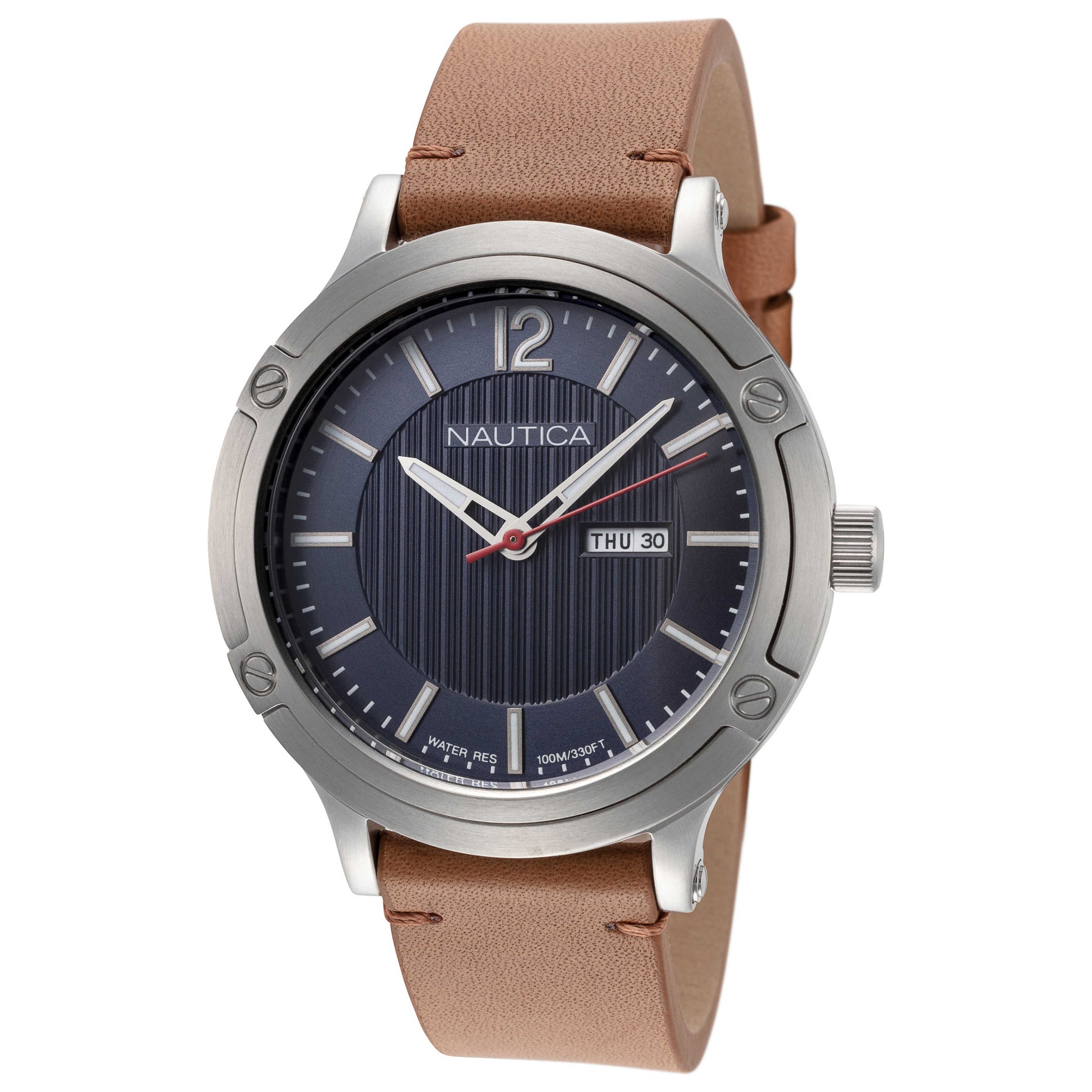 Front view of Nautica Classic Men's Quartz Watch NAPPSP901