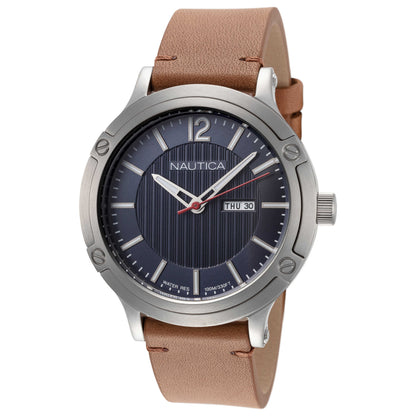 Front view of Nautica Classic Men's Quartz Watch NAPPSP901