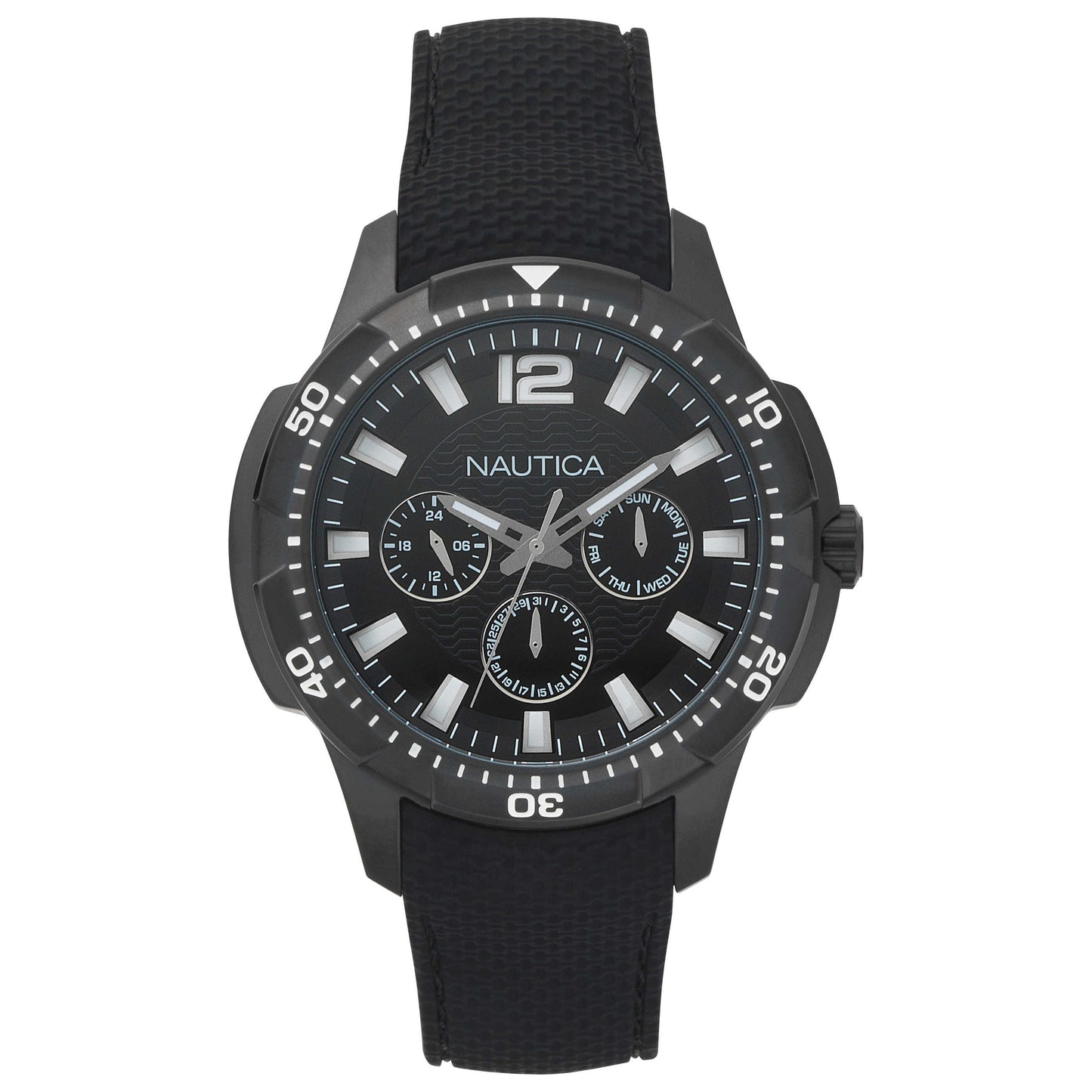 Front view of Nautica San Diego Men's Quartz Watch NAPSDG001