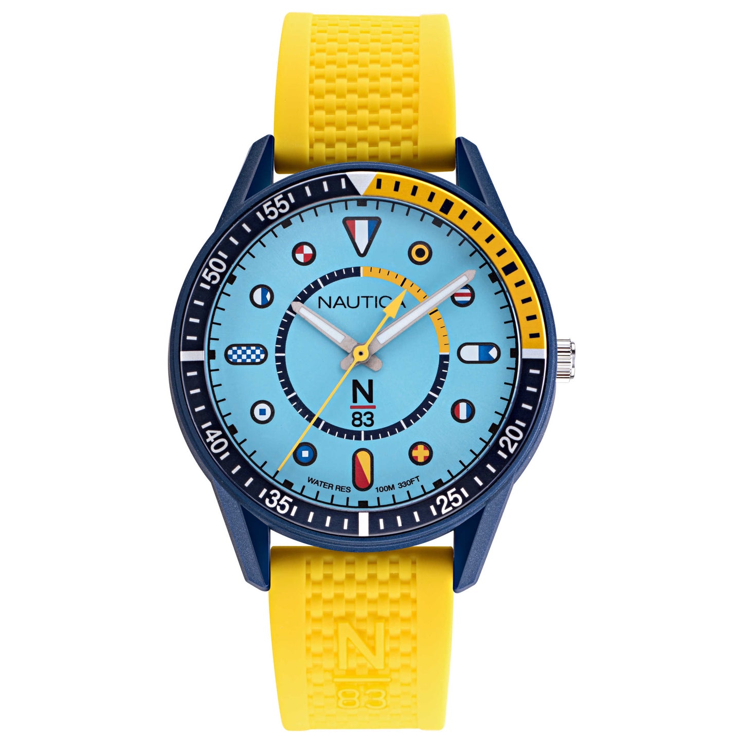 Front view of Nautica Surf Park Men's Quartz Watch NAPSPF907