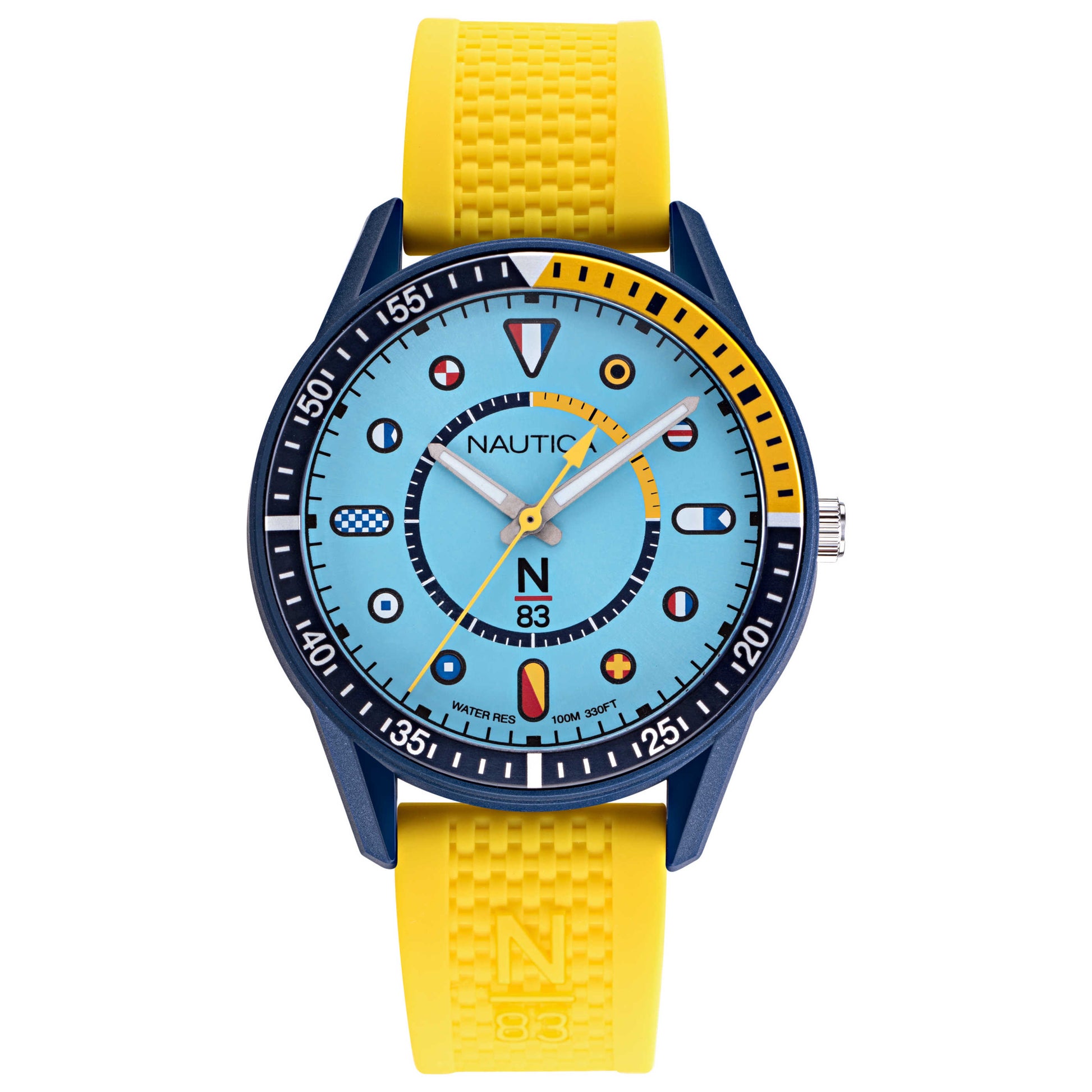Front view of Nautica Surf Park Men's Quartz Watch NAPSPF907
