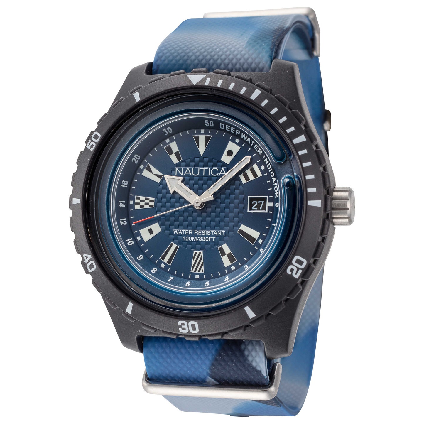 Front view of Nautica Surfside Men's Quartz Watch NAPSRF004