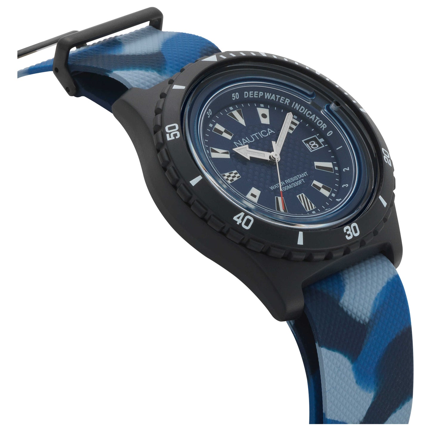 Left view of Nautica Surfside Men's Quartz Watch NAPSRF004