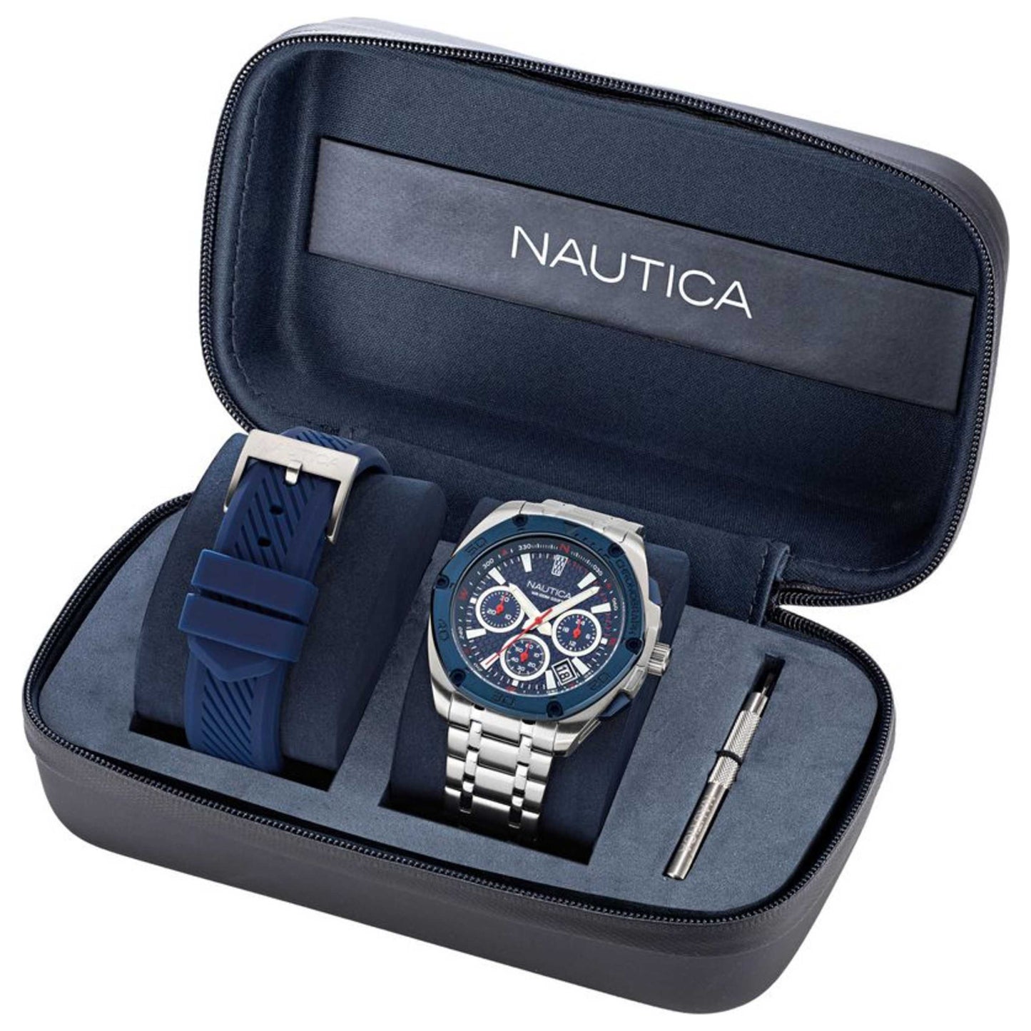 Nautica Tin Can Bay Men's Quartz Watch NAPTCS304 - Image #3