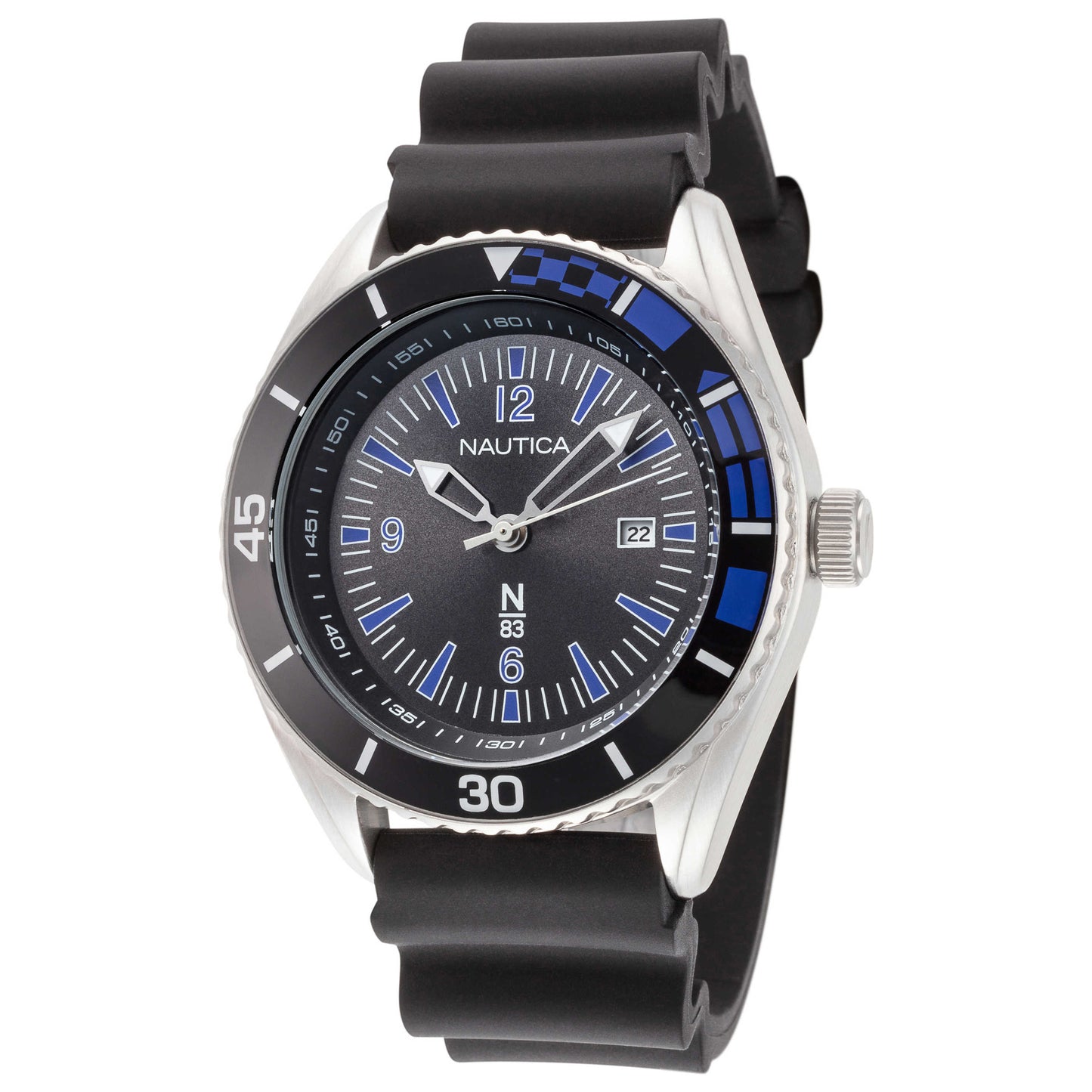 Front view of Nautica N83 Urban Surf Men's Quartz Watch NAPUSF915