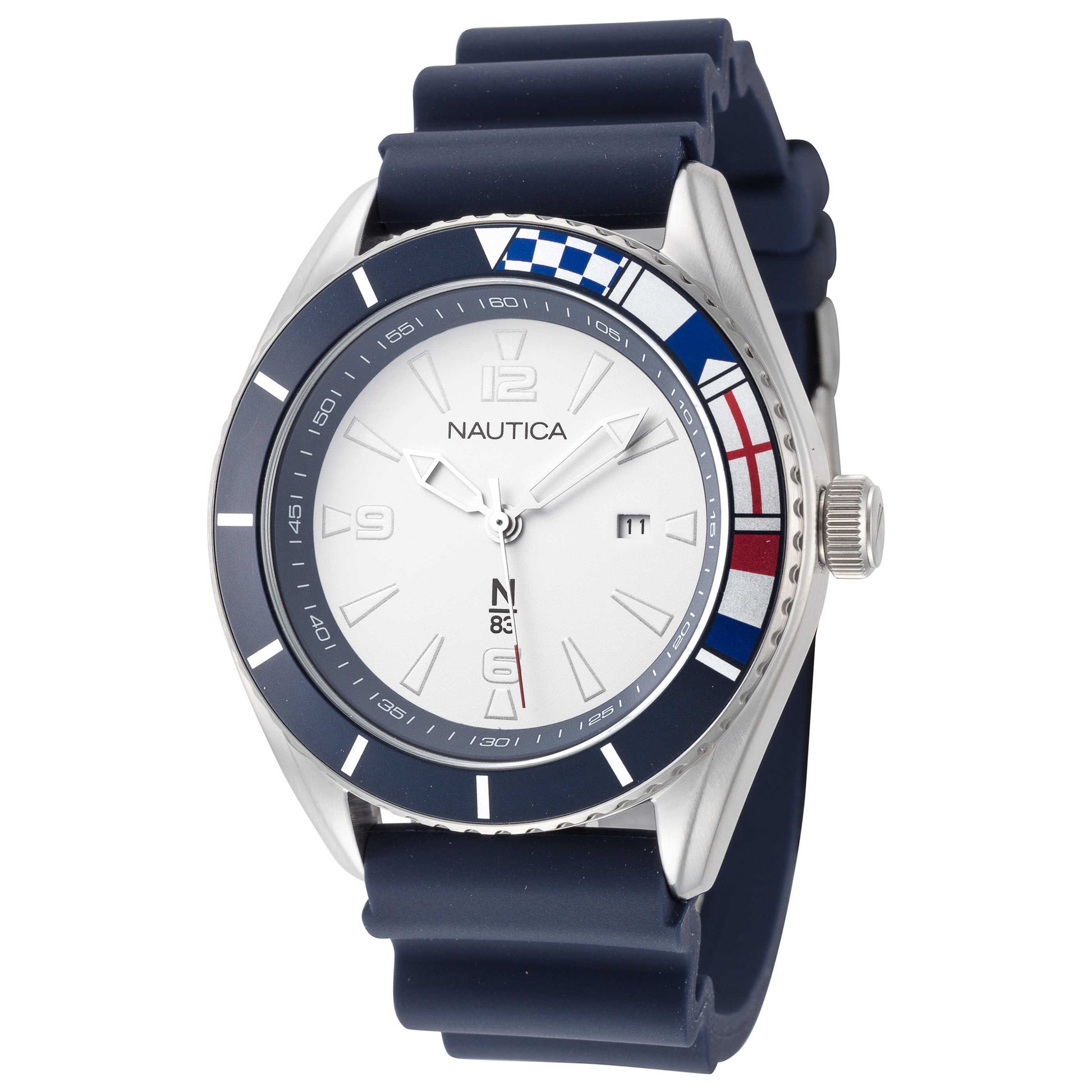 Front view of Nautica Urban Surf Men's Quartz Watch NAPUSS903