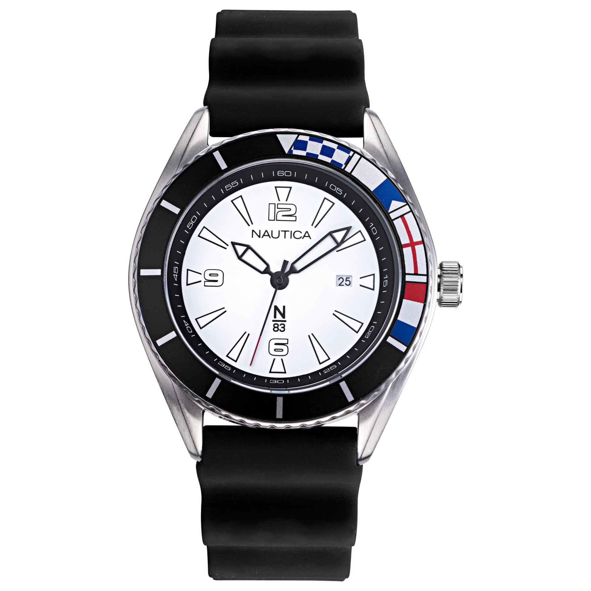 Front view of Nautica Surf Park Men's Quartz Watch NAPUSS907