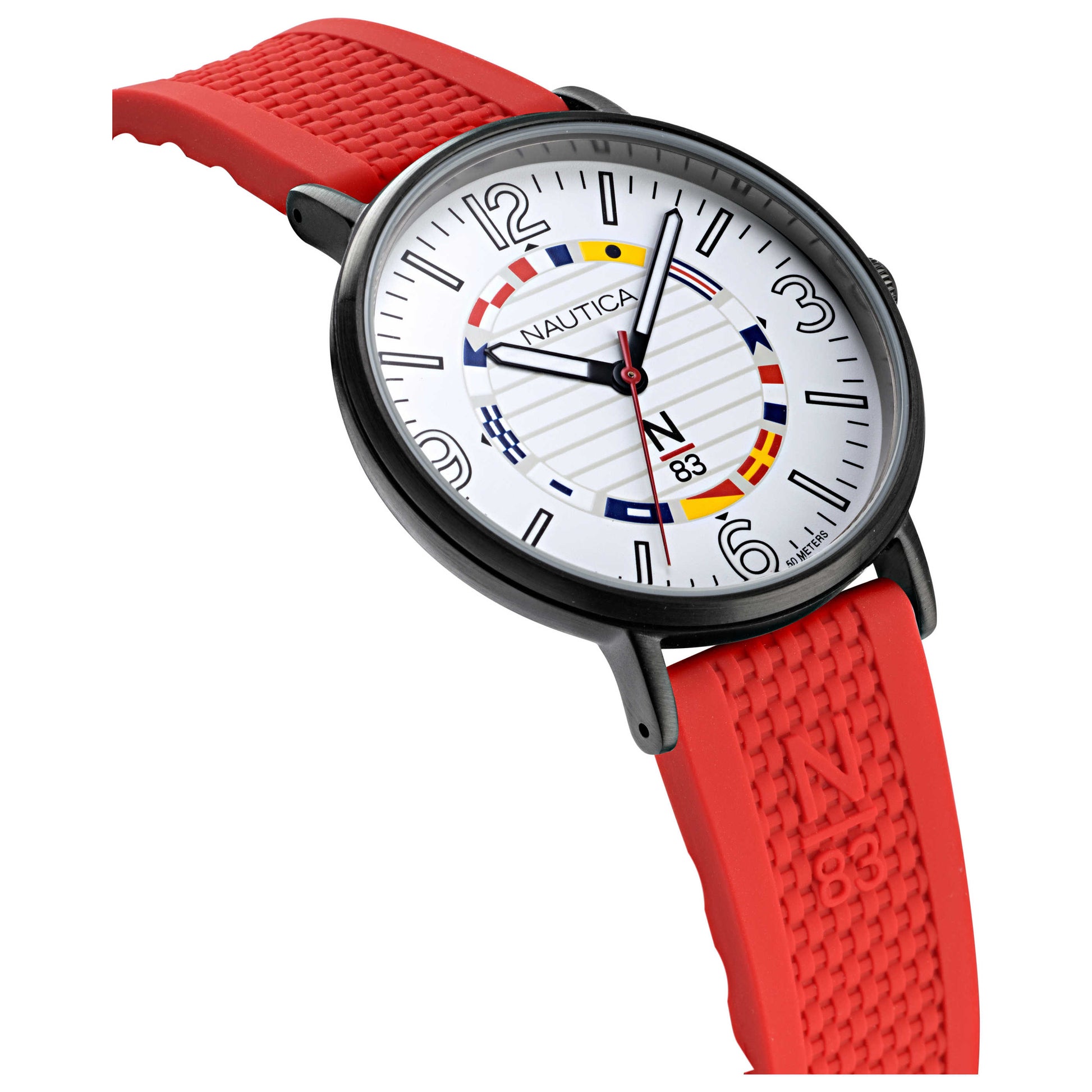 Left view of Nautica Wave Garden Men's Quartz Watch NAPWGS907