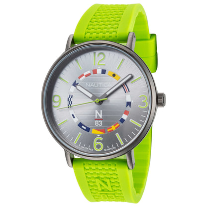 Front view of Nautica Wave Garden Men's Quartz Watch NAPWGS912