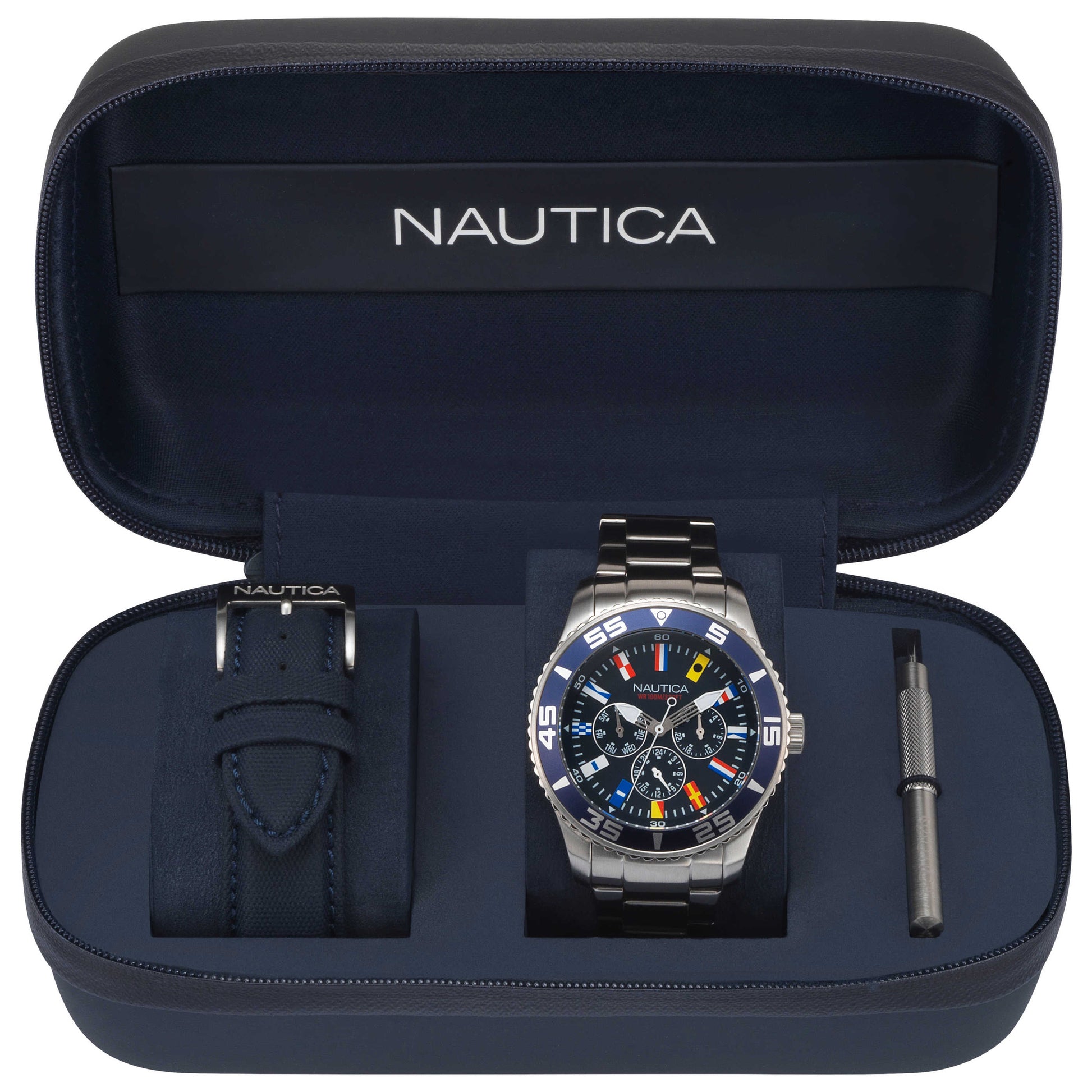 Nautica White Cap Men's Quartz Watch NAPWHC001 - Image #6