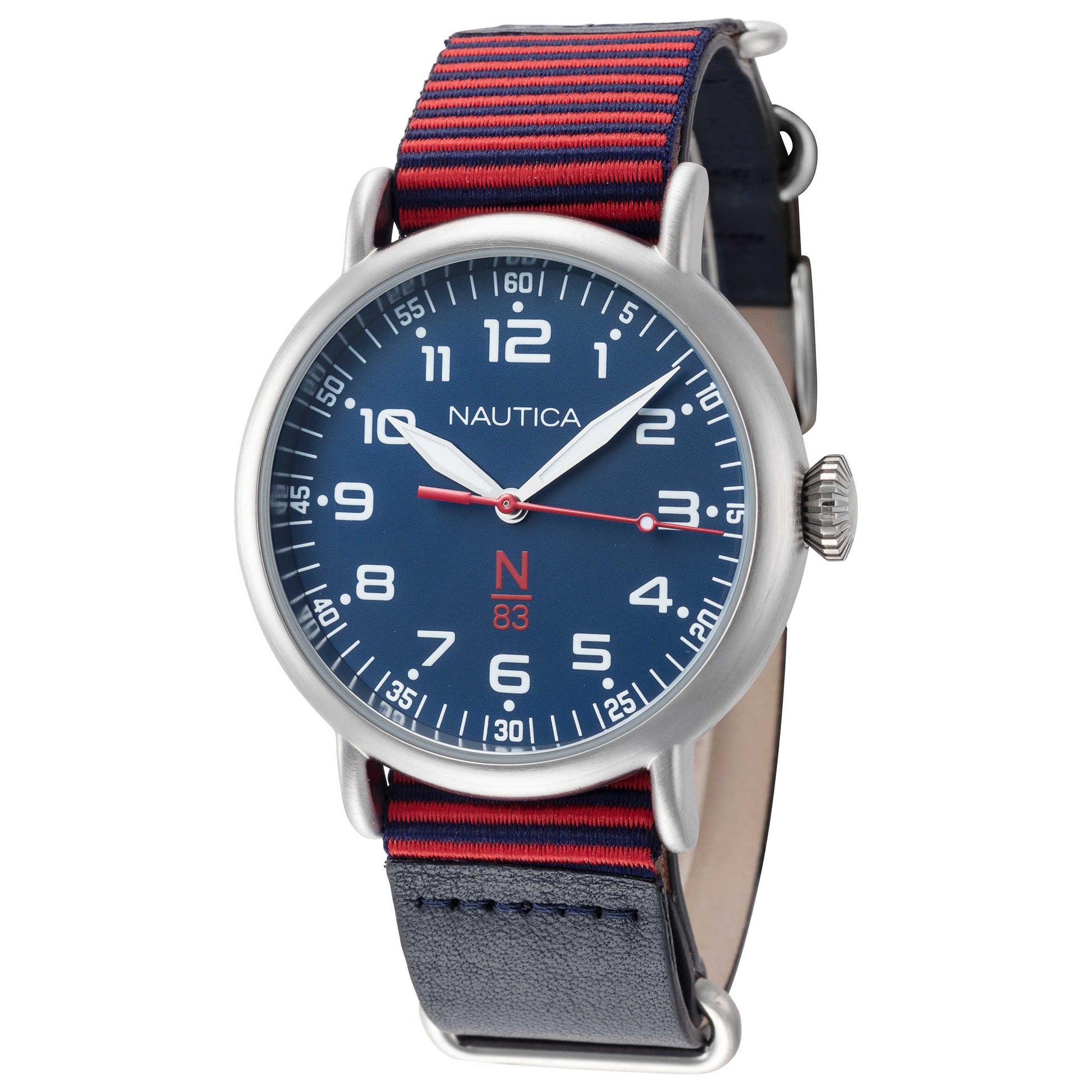 Front view of Nautica Wakeland Men's Quartz Watch NAPWLS902