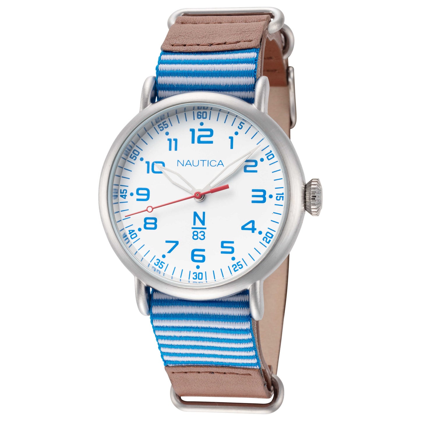 Front view of Nautica Wakeland Men's Quartz Watch NAPWLS904