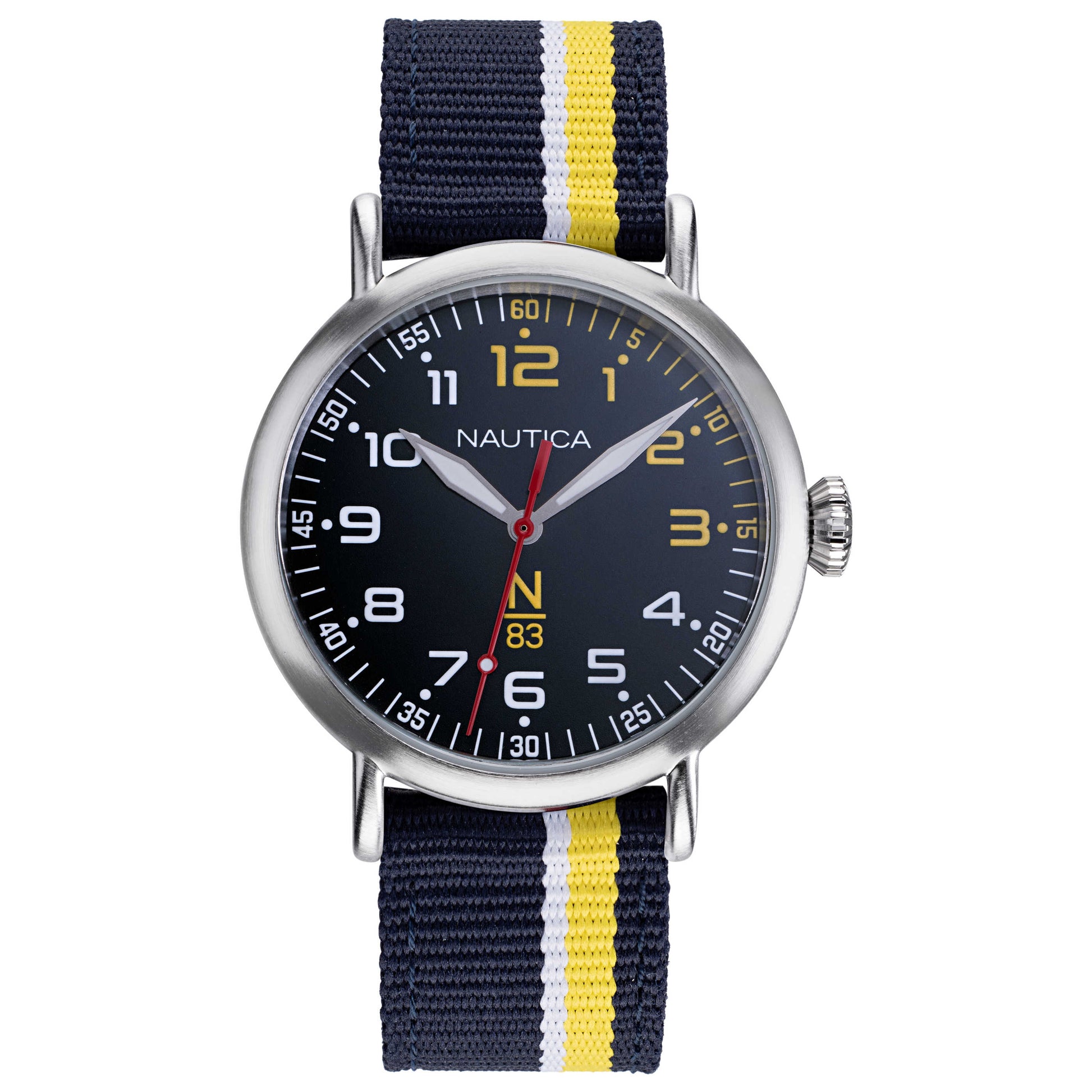Front view of Nautica Wakeland Men's Quartz Watch NAPWLS907