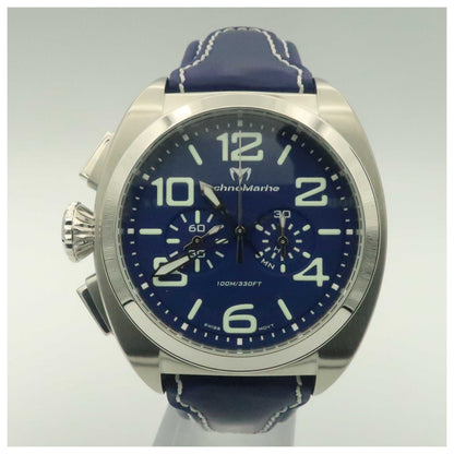 Front view of TechnoMarine US Navy Men's Swiss Quartz (Battery-Powered) Watch NAUT11-PO