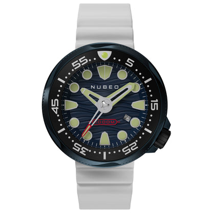 Front view of Nubeo Ventana Men's Automatic Watch NB-6046-0B