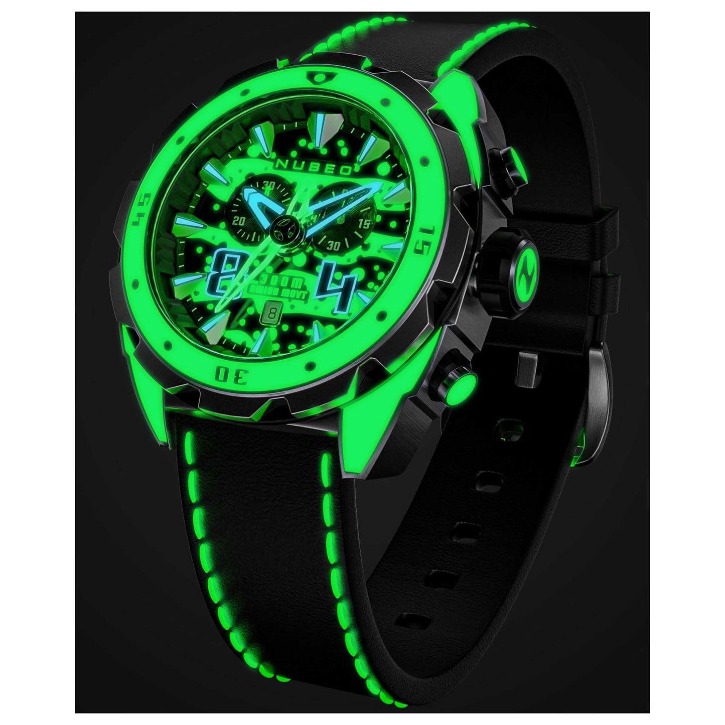 Nubeo Swell Men's Quartz Watch NB-6057-11 - Image #3