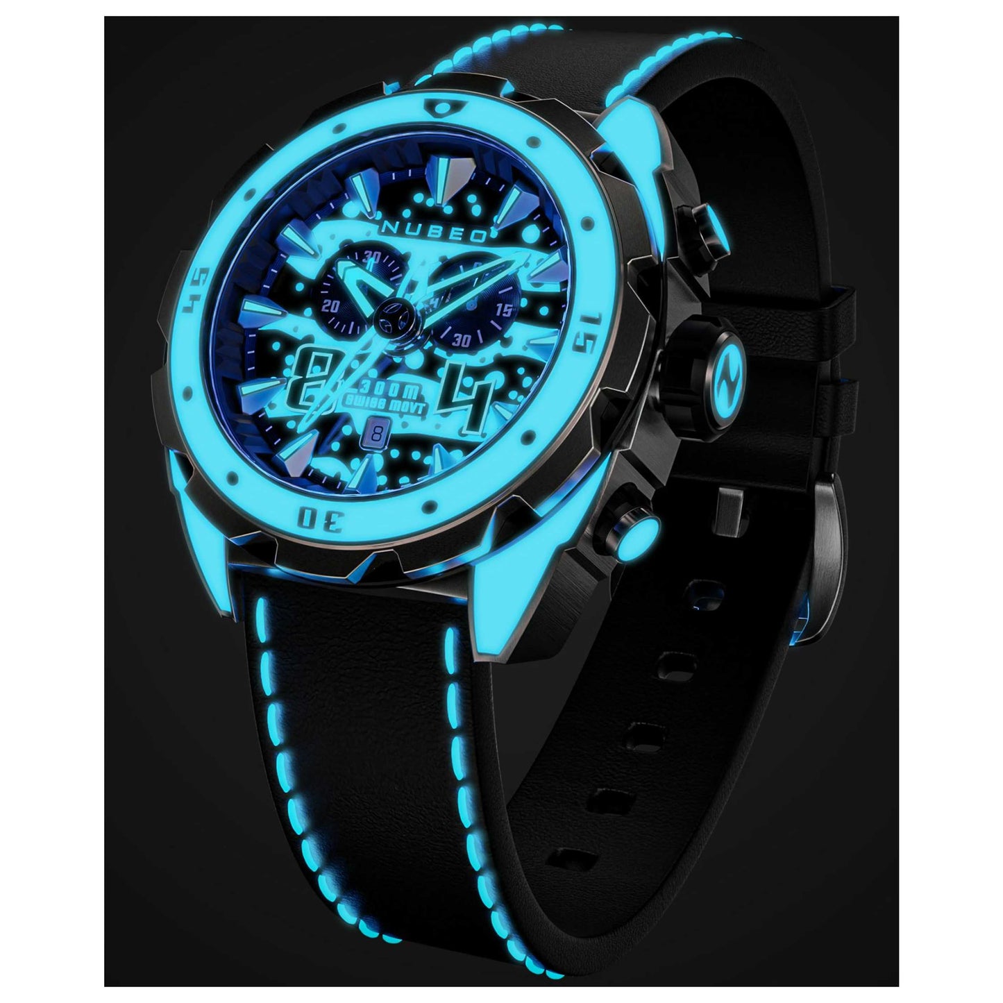 Nubeo Swell Men's Quartz Watch NB-6057-33 - Image #3