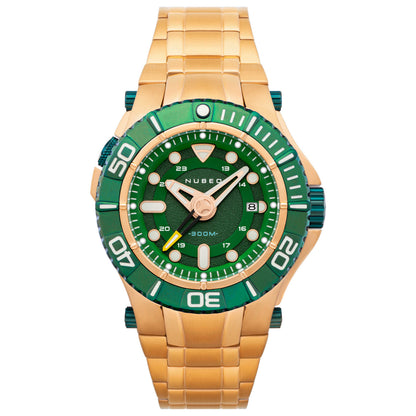 Front view of Nubeo Manta Midsize Men's Automatic Watch NB-6059-33