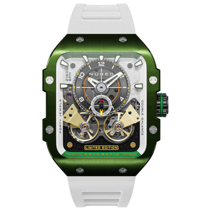 Front view of Nubeo Maven Men's Automatic Watch NB-6077-06