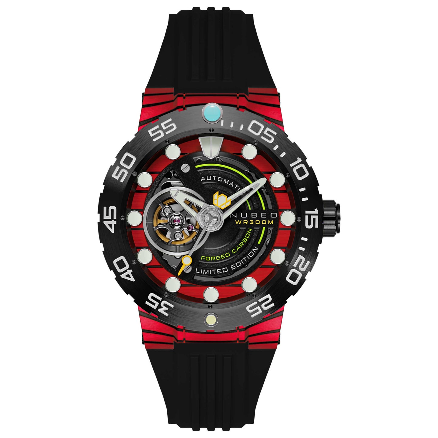 Front view of Nubeo Opportunity Men's Automatic Watch NB-6085-03