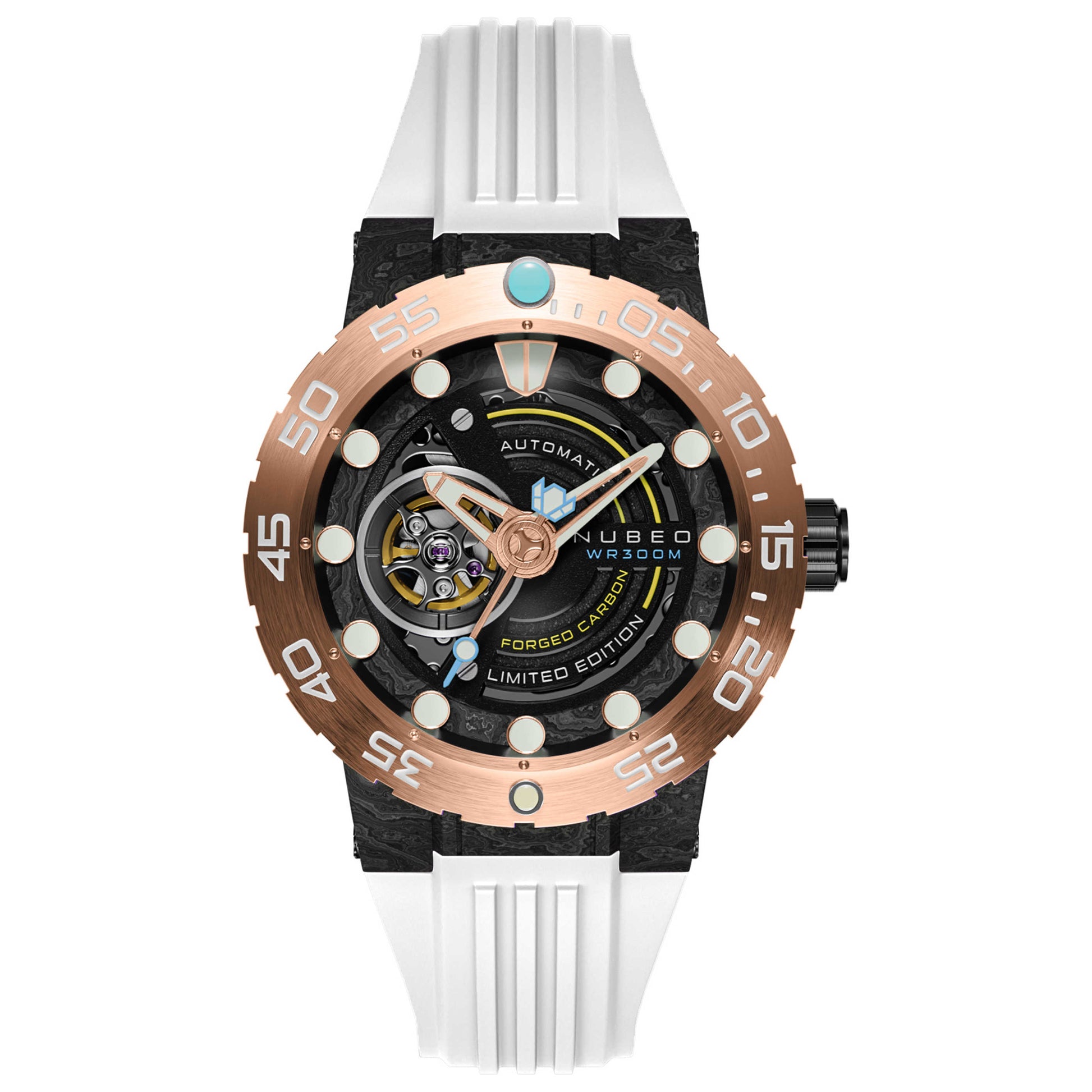 Front view of Nubeo Opportunity Men's Automatic Watch NB-6085-06