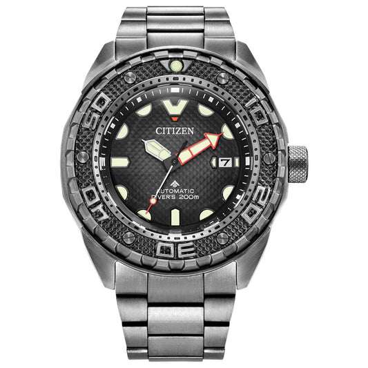 Front view of Citizen Promaster Men's Automatic Watch NB6004-83E