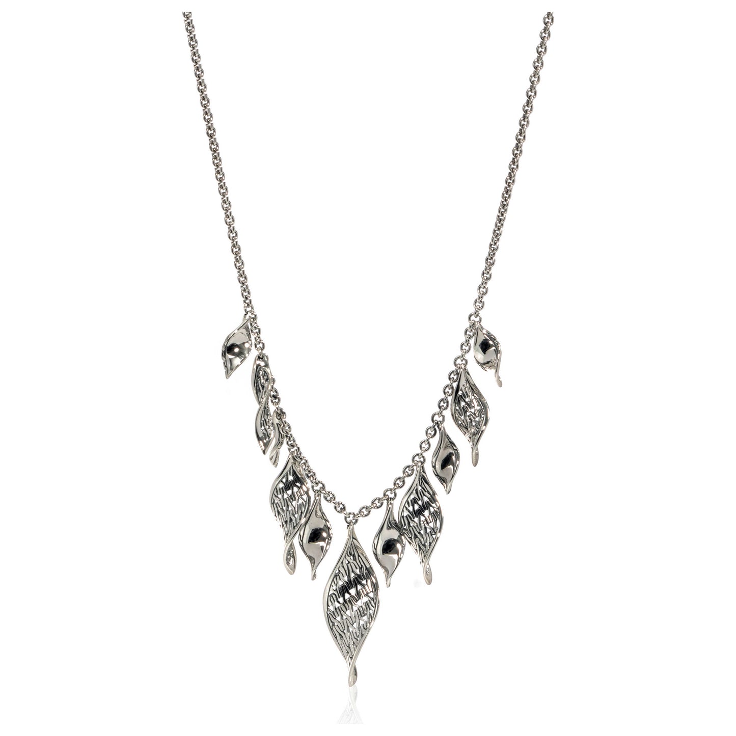 Front view of John Hardy Elegant Women's Necklace NB90071X16-18