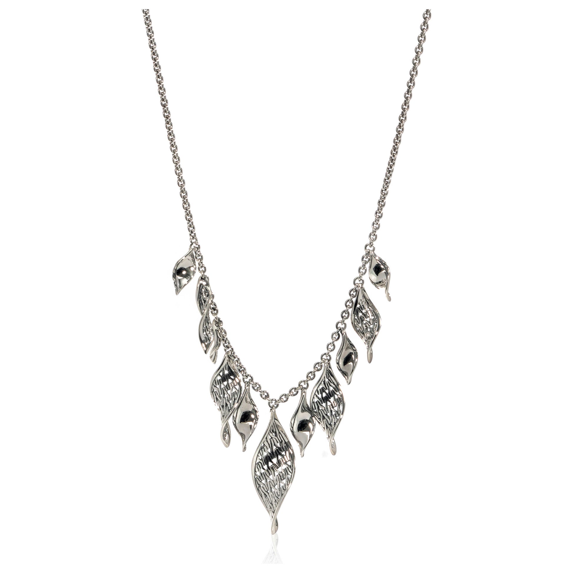 Front view of John Hardy Elegant Women's Necklace NB90071X16-18