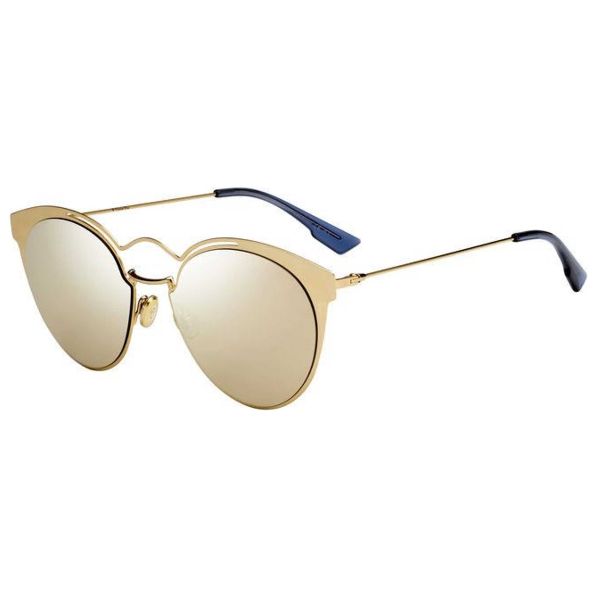 Front view of Christian Dior Nebula Women's Sunglasses NEBULS-DDB-SQ
