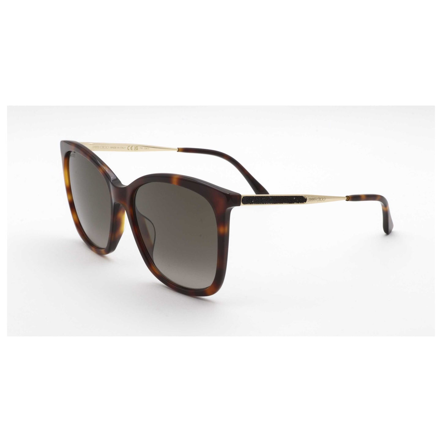 Front view of Jimmy Choo Nerea Women's Sunglasses NEREA-G-S-05L-57