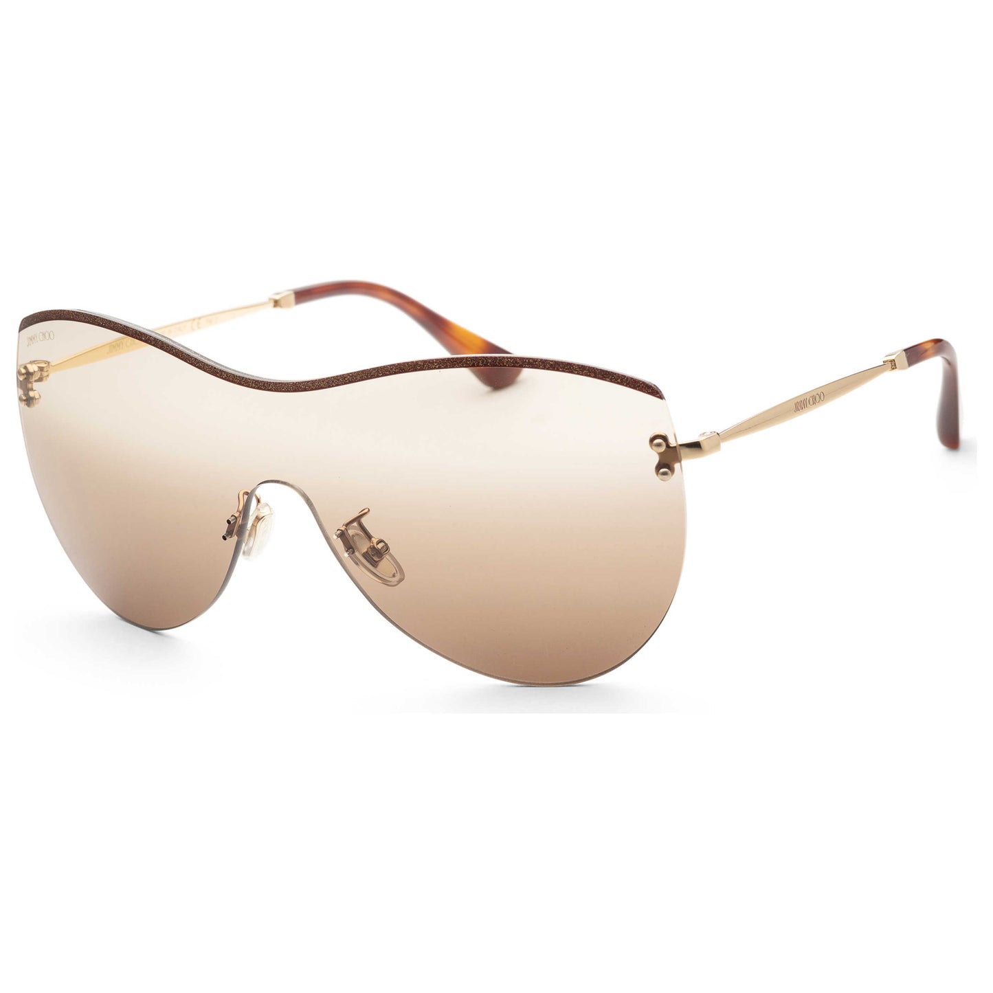 Front view of Jimmy Choo Fashion Women's Sunglasses NESS-S-001Q-99-01